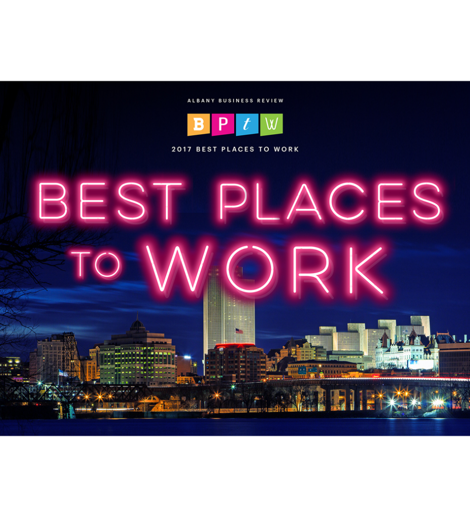 Albany Business Review Best Places to Work logo