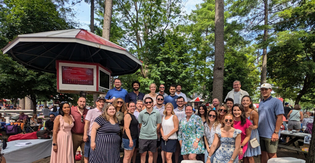 Graypoint team at the Saratoga Racecourse